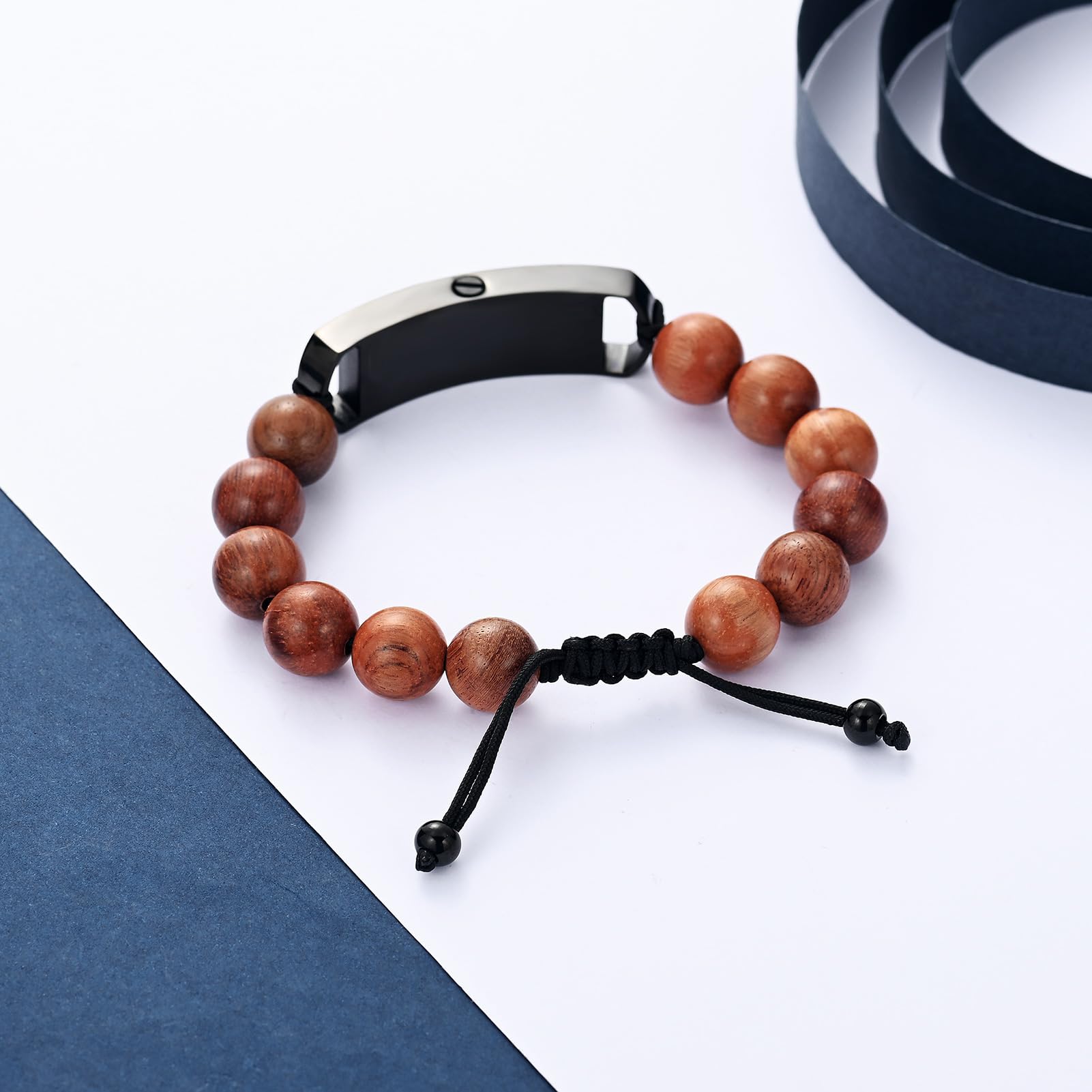 Cremation Urn Bracelet - Adjustable Ashes Keepsake for Women & Men - Memorial Jewelry for Loved Ones & Pets