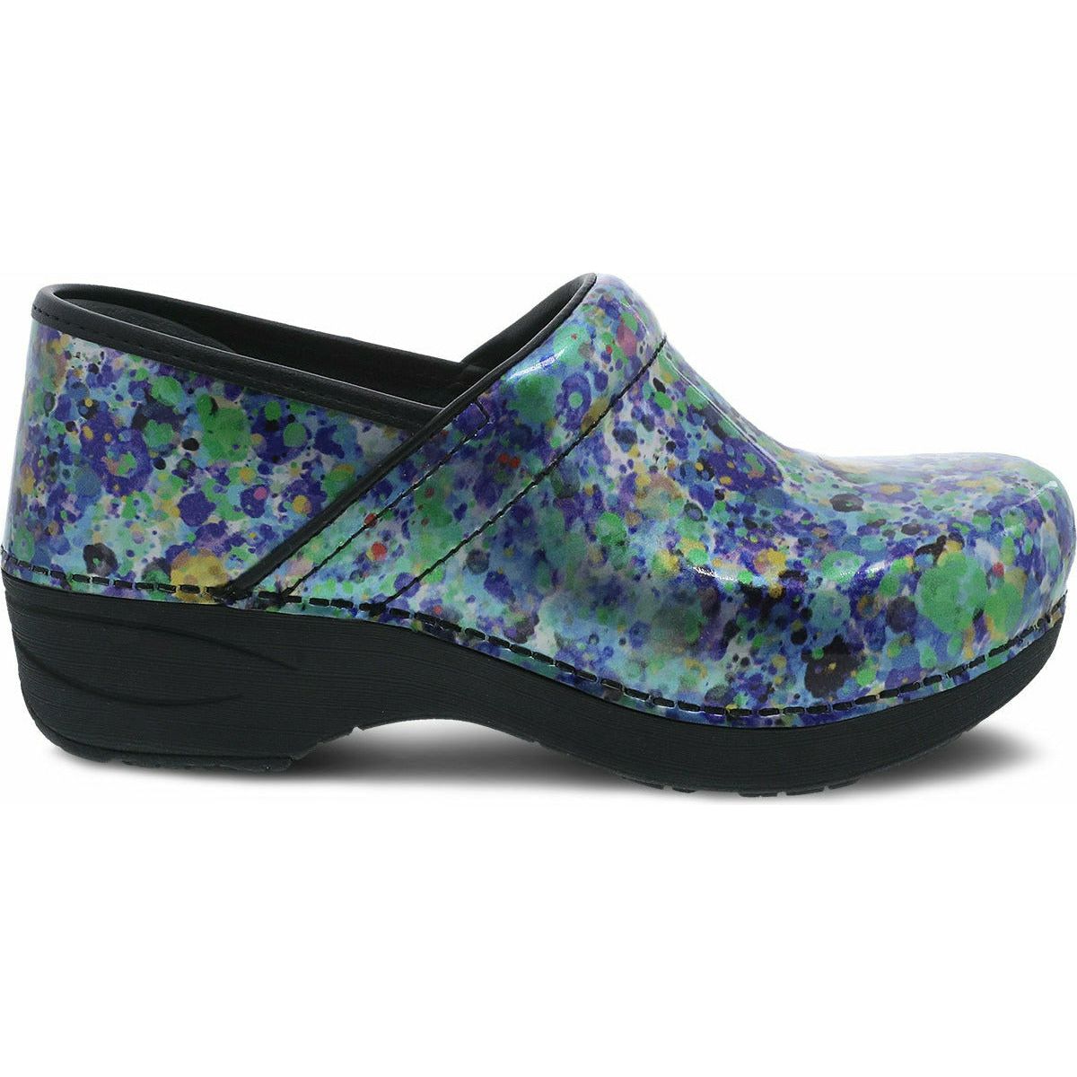 DANSKO XP 2.0 Patent Leather Professional Clogs - Non-Slip Work Shoes for Nurses & Chefs (Final Sale) | Comfortable Slip-Resistant Footwear for Healthcare, Restaurant & Kitchen Workers