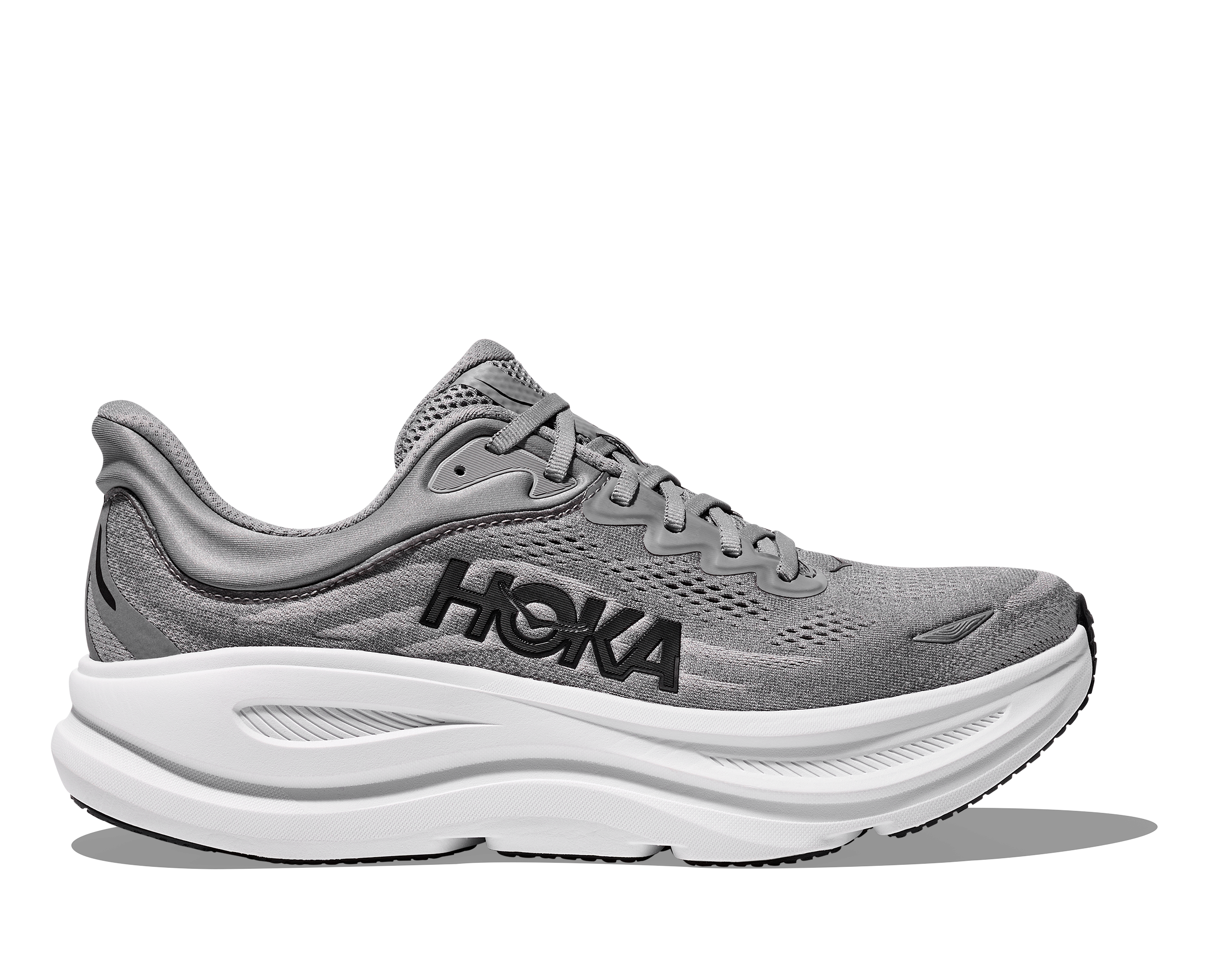 HOKA Bondi 9 4E Extra Wide Running Shoes for Men - Cushioned Comfort for Long Distance Jogging & Walking - Perfect for Road Running, Gym Workouts & Everyday Wear