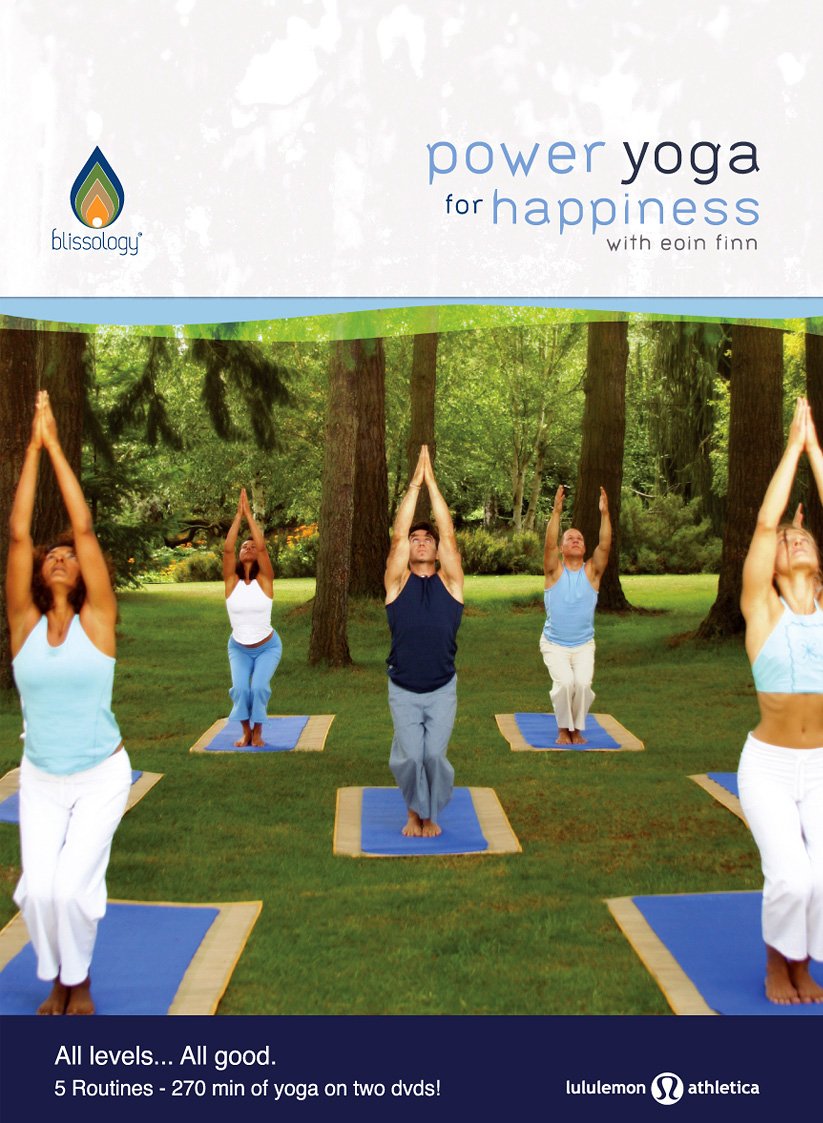 Power Yoga for Happiness with Eoin Finn - Online Yoga Classes for Stress Relief & Mindfulness | Perfect for Home Workouts & Mental Wellness