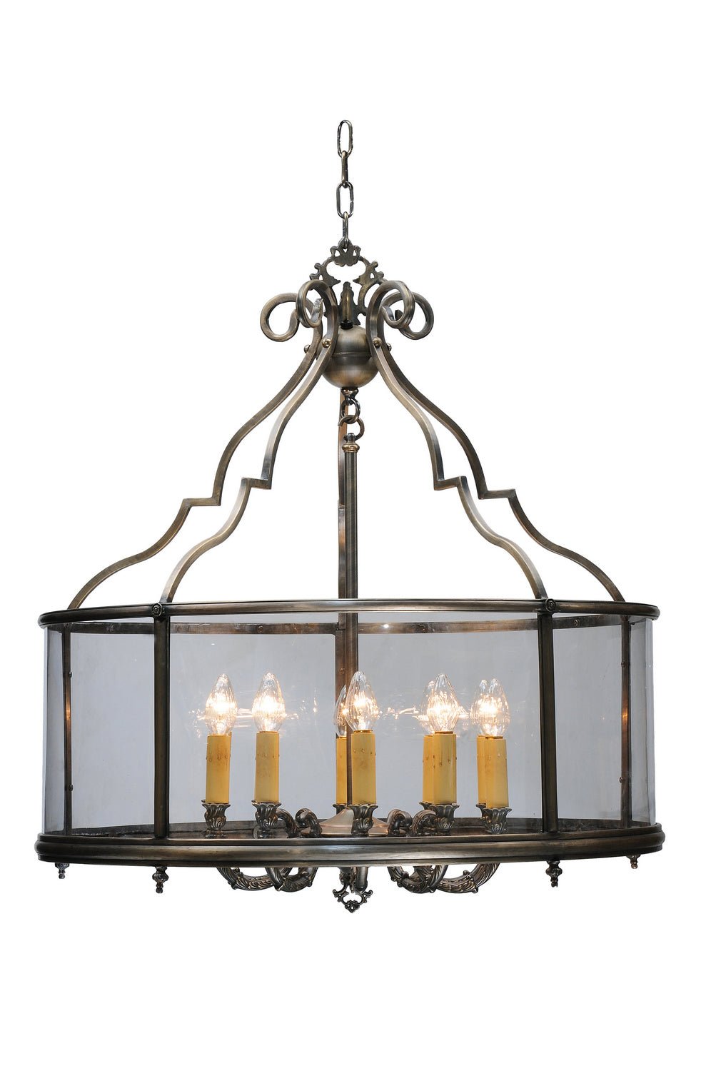 Meyda Tiffany G141C2F36 Stained Glass Table Lamp - Elegant Handcrafted Tiffany Style Lamp for Living Room, Bedroom, or Office Decor