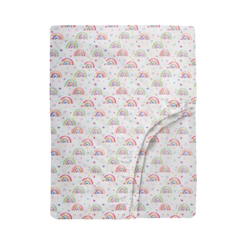 Soft & Breathable Twin Sheet & Pillowcase Set - 100% Cotton Bedding for Boys & Girls - Perfect for Kids' Bedrooms, Dorms & Sleepovers