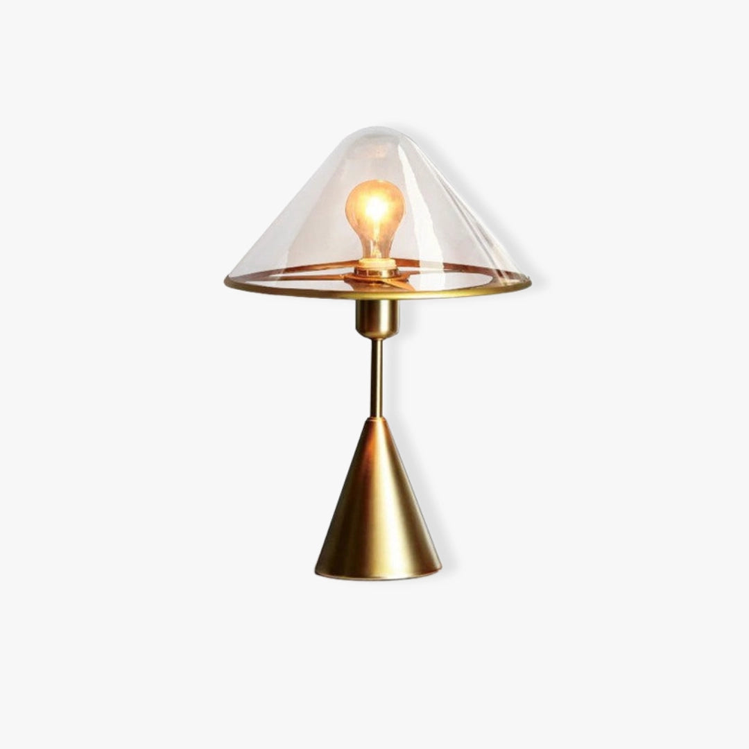 Nordic Mushroom Table Lamp - Modern Bedside Night Light for Nursery, Living Room & Bedroom Decor - Soft Glow LED Lamp for Cozy Ambiance
