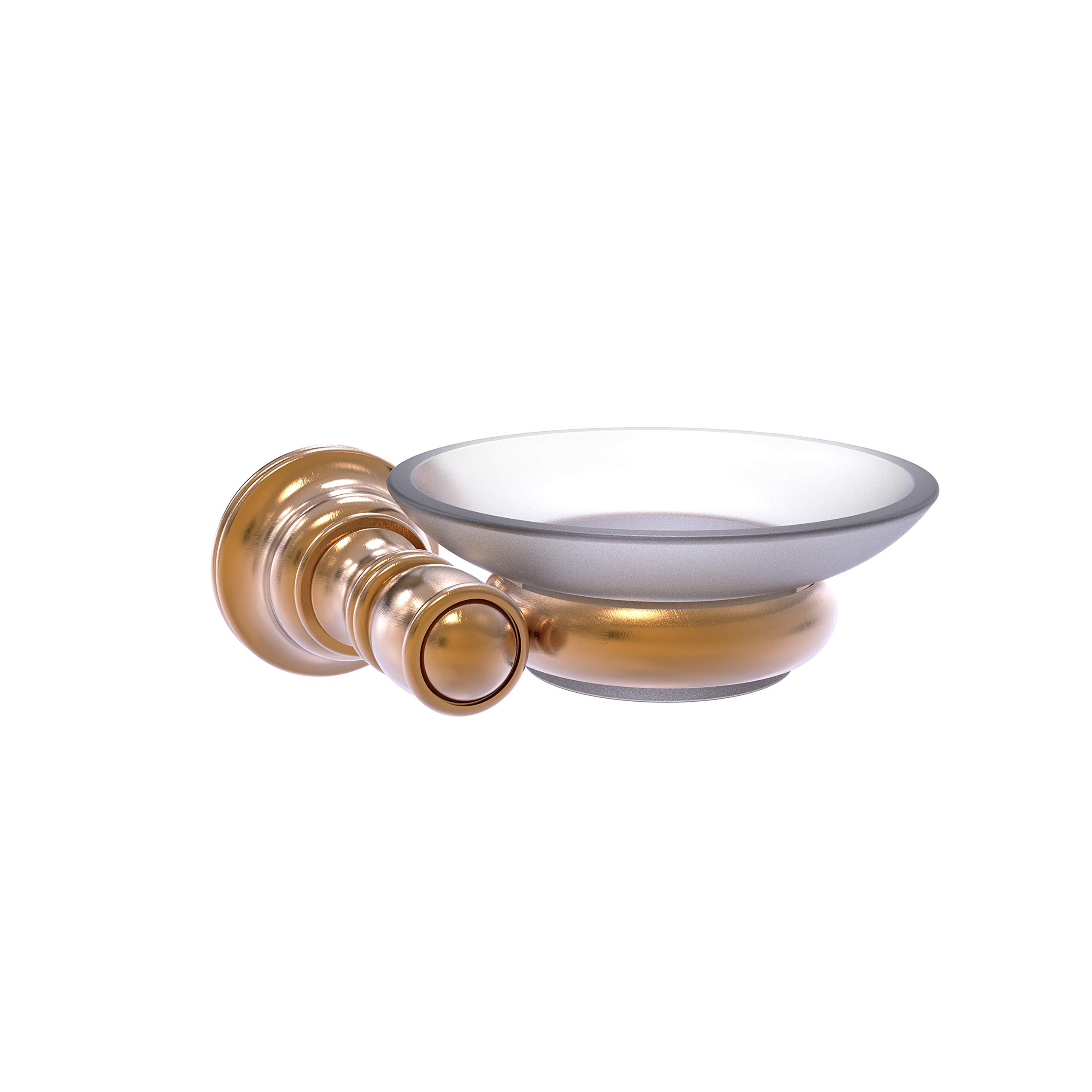 Allied Brass CL-62 Carolina Collection Brushed Bronze Wall Mounted Soap Dish - Elegant Bathroom Decor for Vanity, Sink, and Shower Area