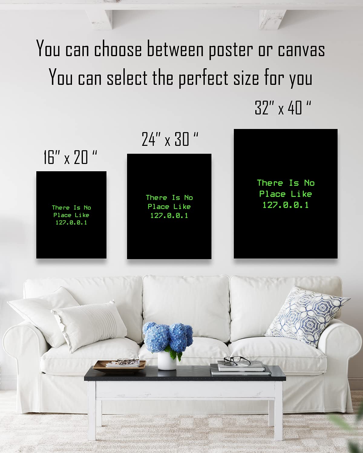 Computer Technology Poster - Geek Wall Decor for Programmers & Coders - 16x20 Unframed Coding Wall Art Print or Canvas - Perfect Gift for Tech Nerds & Office Decor