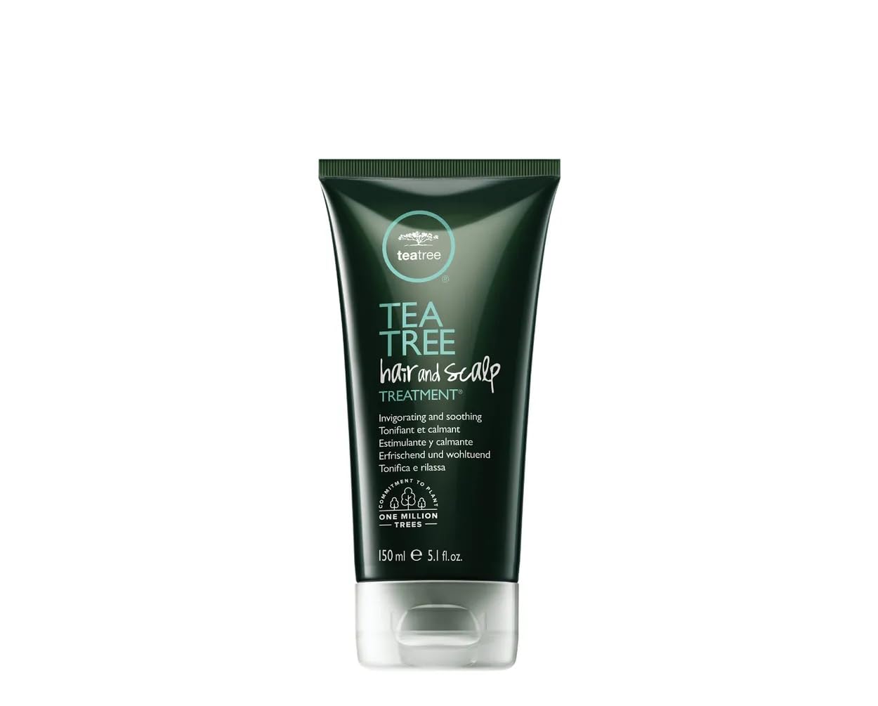 Tea Tree Oil Hair & Scalp Treatment - Hydrating Deep Conditioning Hair Mask for Dry, Damaged & Curly Hair - Sulfate Free & Vegan - Perfect for Salon-Like Treatment at Home