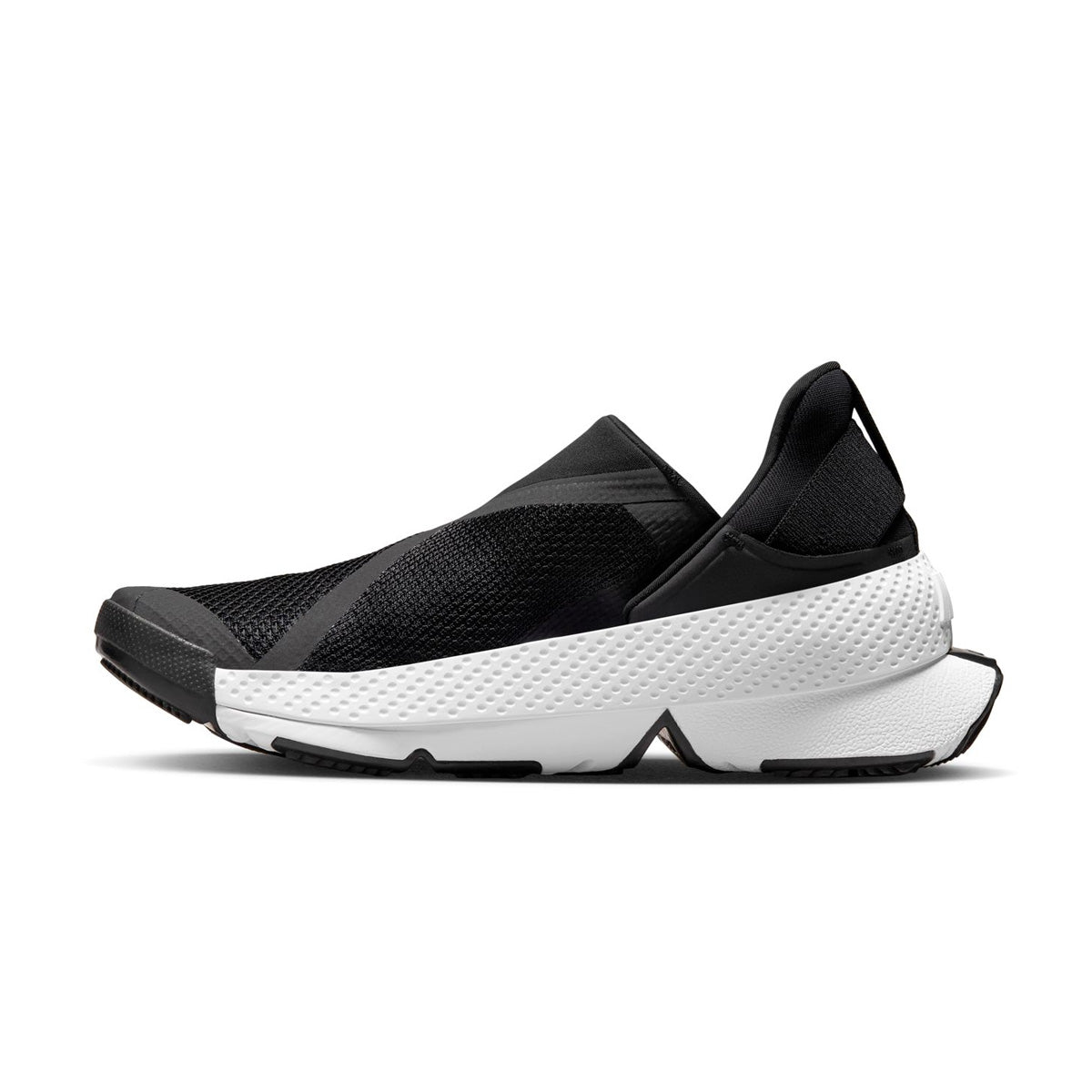 Nike Go Fly Ease Slip-On Sneakers - Black & White Colorway | Comfortable Hands-Free Shoes for Travel, Gym & Everyday Wear