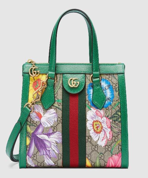 Gucci Ophidia GG Flora Small Tote Bag - Online Exclusive - Perfect for Work, Travel & Everyday Use