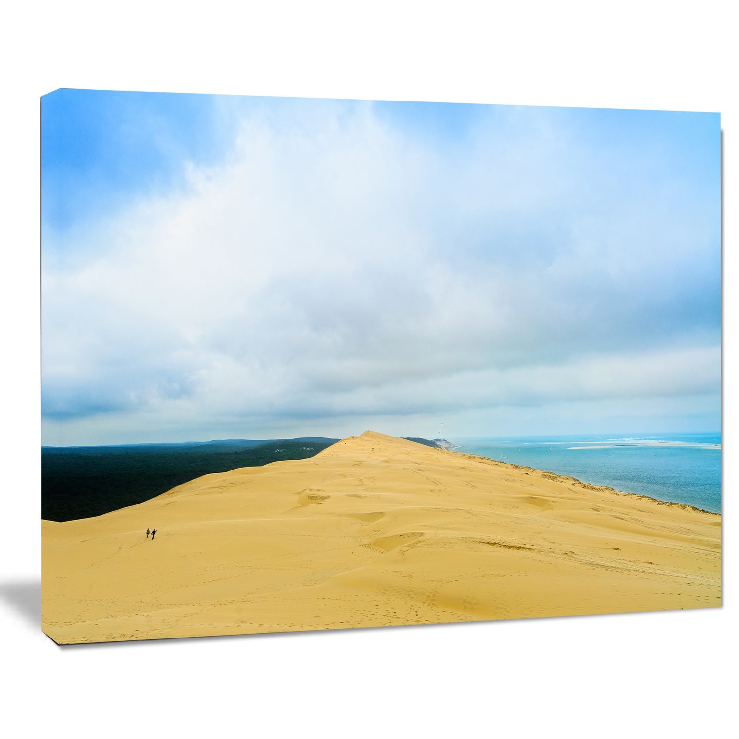 Stunning Cala Violina Bay Beach Tuscany Oversized Landscape Wall Art Print - Coastal Italy Scenery for Living Room, Bedroom & Office Decor