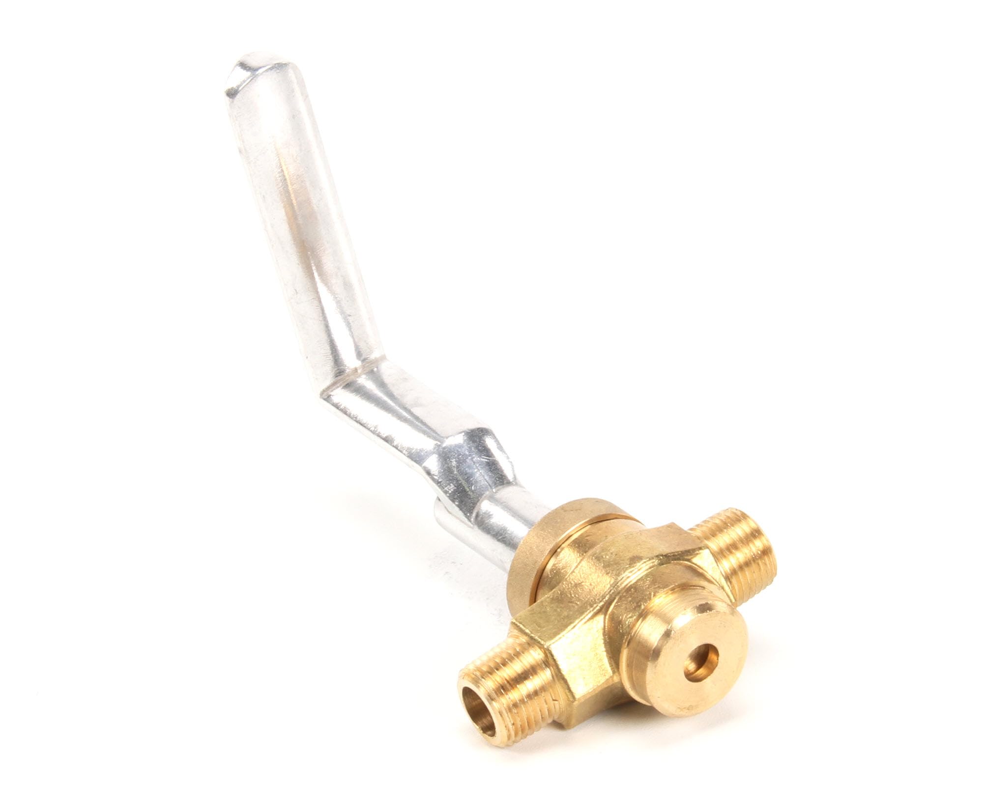 Town Food Service 226104M Brass Gas Valve - High-Quality Replacement Part for Commercial Kitchen Equipment & Restaurant Appliances