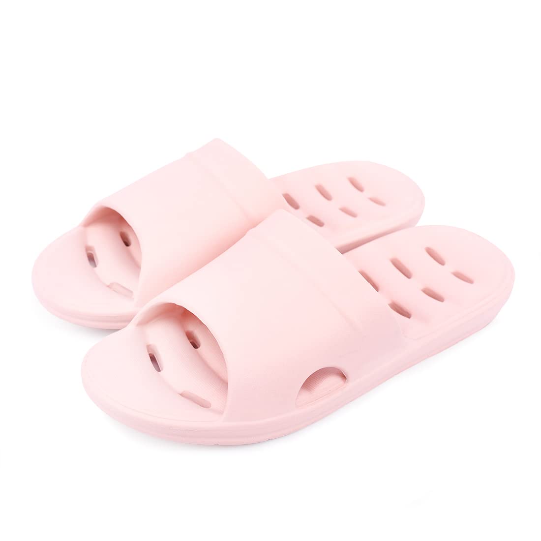 LM Women's Non-Slip Shower Slippers - Comfortable Bathroom Sandals for Home, Dorm & Spa Use - Soft House Shoes for Indoor/Outdoor Wear