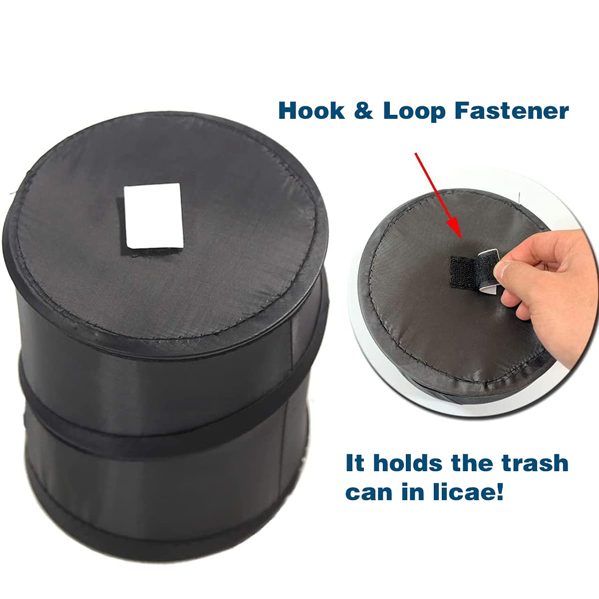 Foldable Car Trash Can - 4L Leak-Proof & Waterproof Auto Garbage Bin for Vehicles | Perfect for Road Trips, Commuting & Family Travel