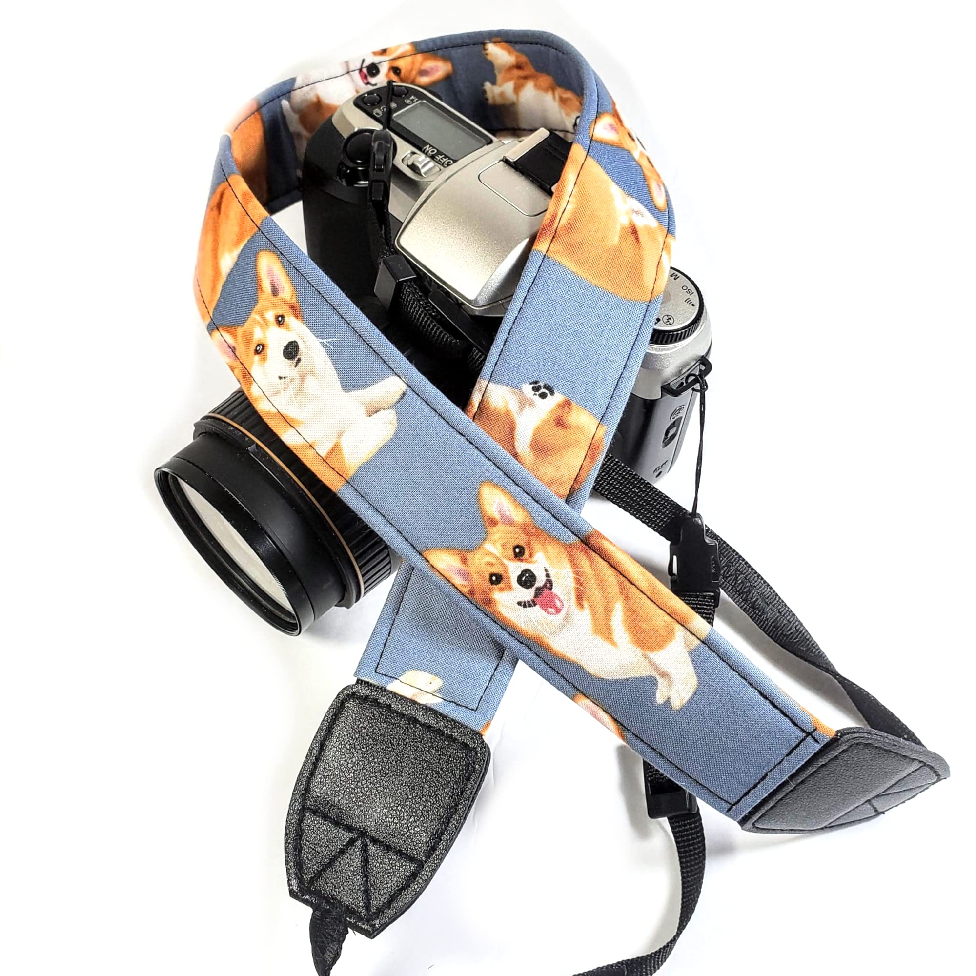 Corgi Camera Strap for DSLR Cameras - Universal Adjustable Neck & Shoulder Strap for Photographers - Perfect Gift for Men & Women - Ideal for Travel, Weddings & Outdoor Photography