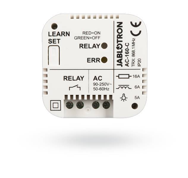 Wireless Multifunctional Power Relay AC 160C - Built-in Model for Home Automation & Smart Lighting Control