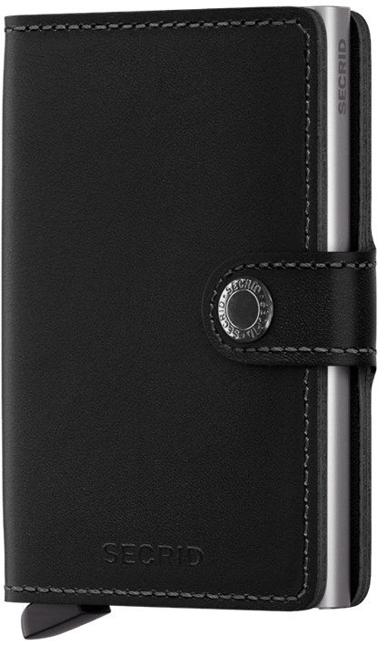 BLK Mini Wallet for Women & Men - Slim RFID Blocking Leather Card Holder - Perfect for Travel, Everyday Use & Gifts