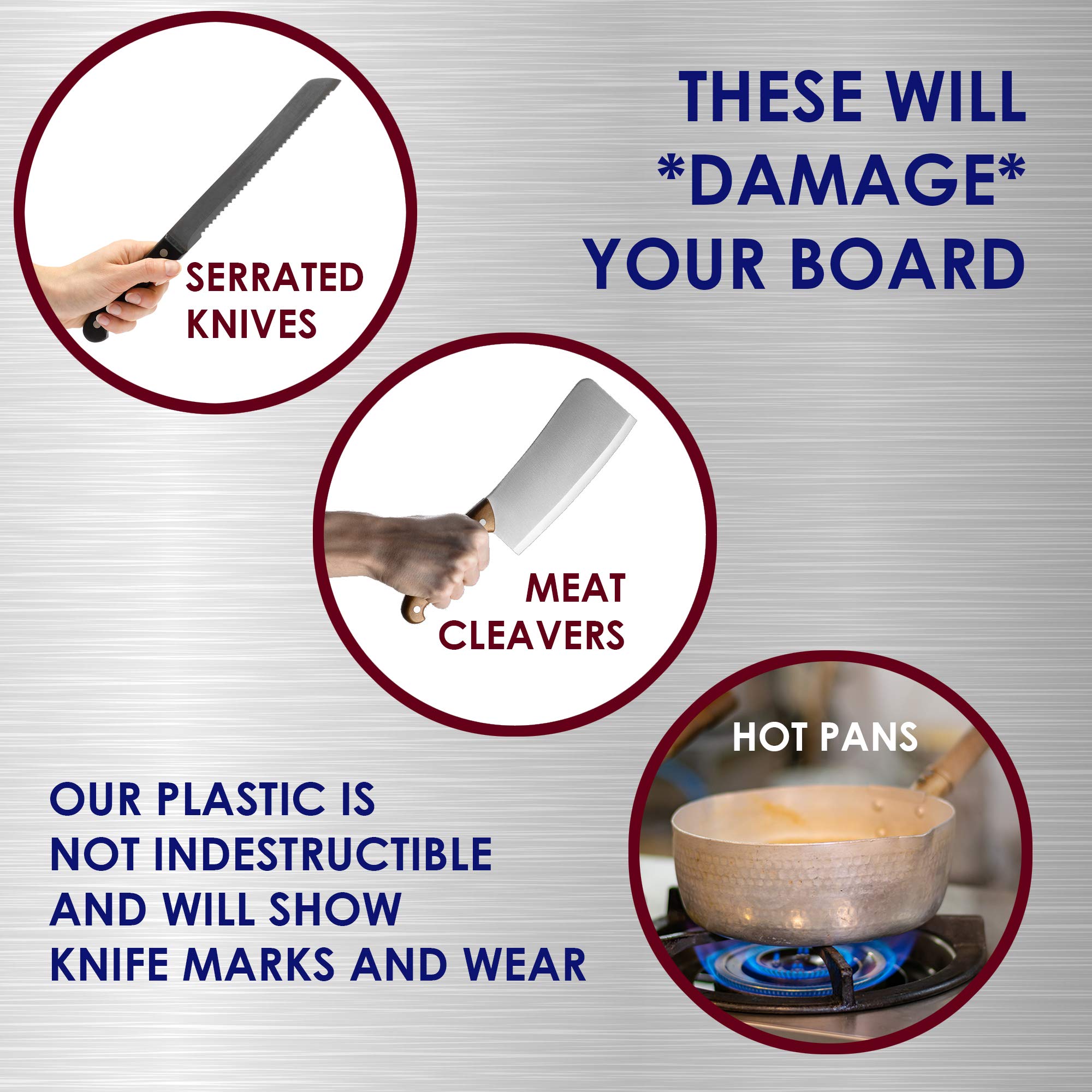 6-Piece Commercial Cutting Board Set (20