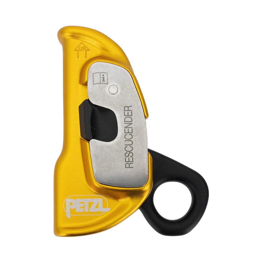 Petzl Rescuecender Professional Rope Grab - Ascender & Descender for Climbing, Rescue & Work at Height - Durable Aluminum Construction for Safety & Efficiency