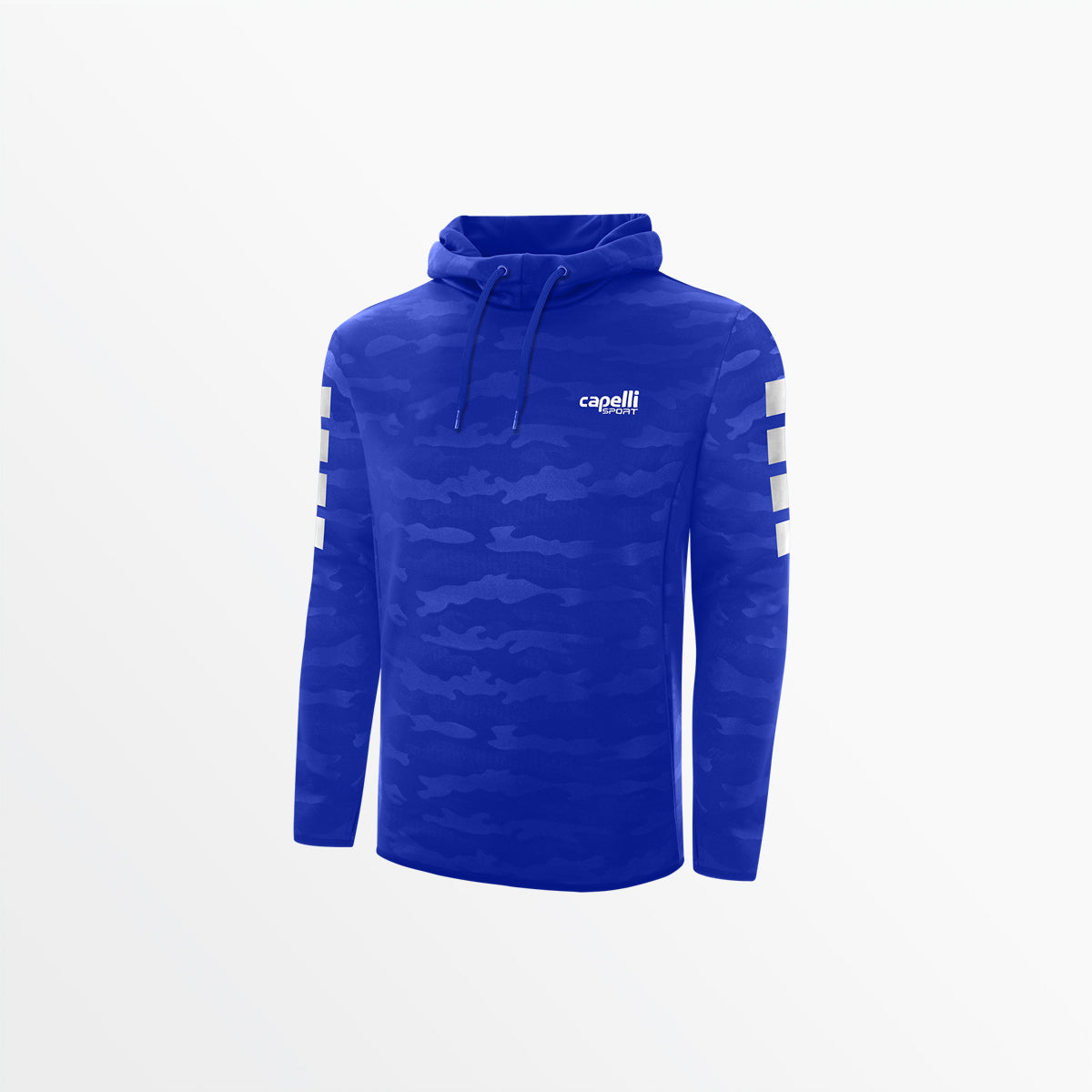 Men's Camo Embossed Hoodie - Soft & Comfortable Pullover for Casual Wear, Street Style & Outdoor Activities