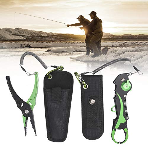 **Premium Fishing Pliers Set – Multifunctional Folding Fishing Tool with Braid Cutter, Split Ring & Lure Grip – Perfect for Saltwater & Freshwater Anglers – Ideal for Bass, Trout & Offshore Fishing**