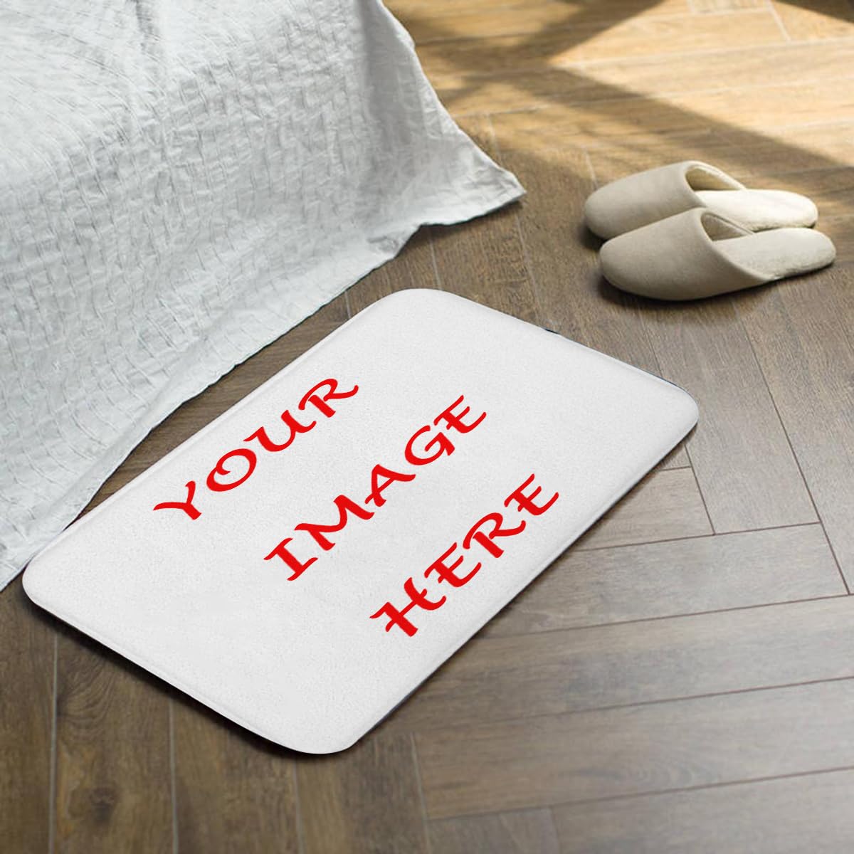 Custom Photo Door Mat - Personalized Non-Slip Bath Rug & Thick Indoor Floor Mat for Living Room, Bedroom, Entryway - Perfect Housewarming Gift & Home Decor
