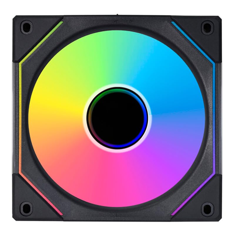 Lian Li SL Infinity 120 Reverse Blade Black Single Pack PC Case Fan - High Performance Cooling for Gaming Rigs & Workstations (No Controller Included) - Perfect for Custom PC Builds and System Upgrades