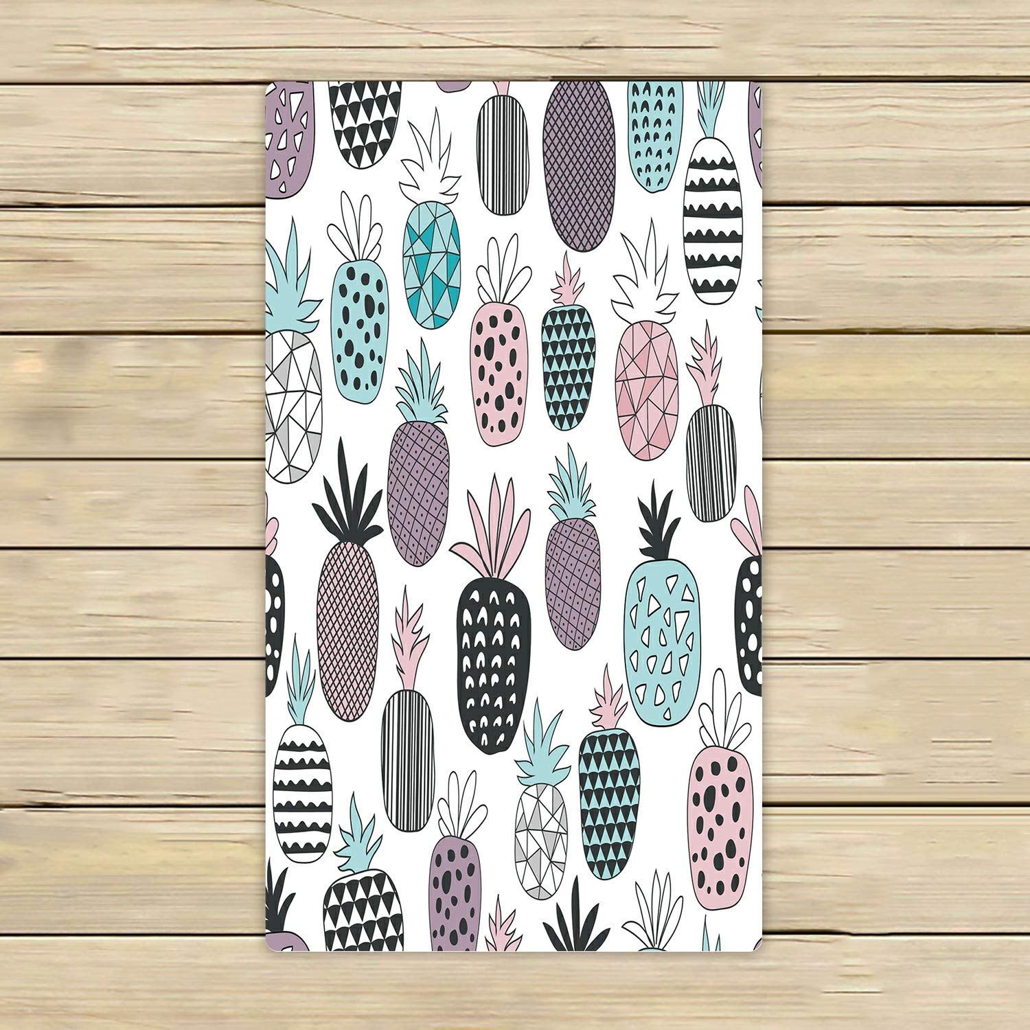 Premium Pineapple Beach Bath Towel - Soft & Absorbent 16x28 Inch for Home, Pool, Travel & Outdoor Use - Quick Dry Shower Towel for Summer Vacation & Beach Trips