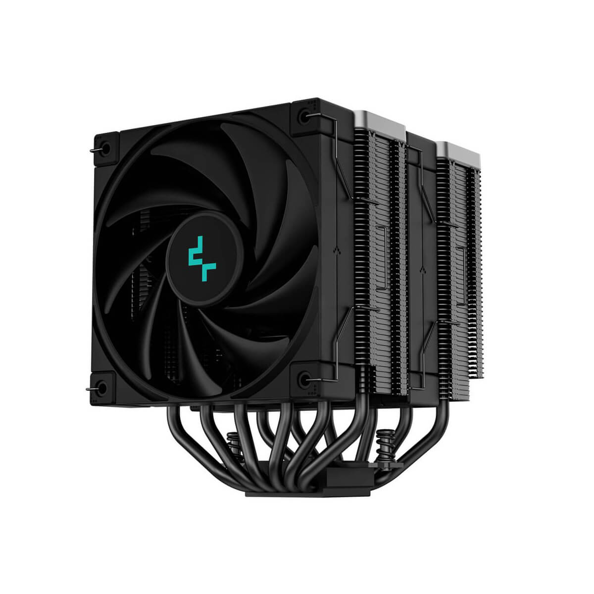 Deepcool AK620 Zero Dark Dual Tower CPU Cooler - High Performance Air Cooler for Intel/AMD CPUs - Perfect for Gaming PCs & Workstations