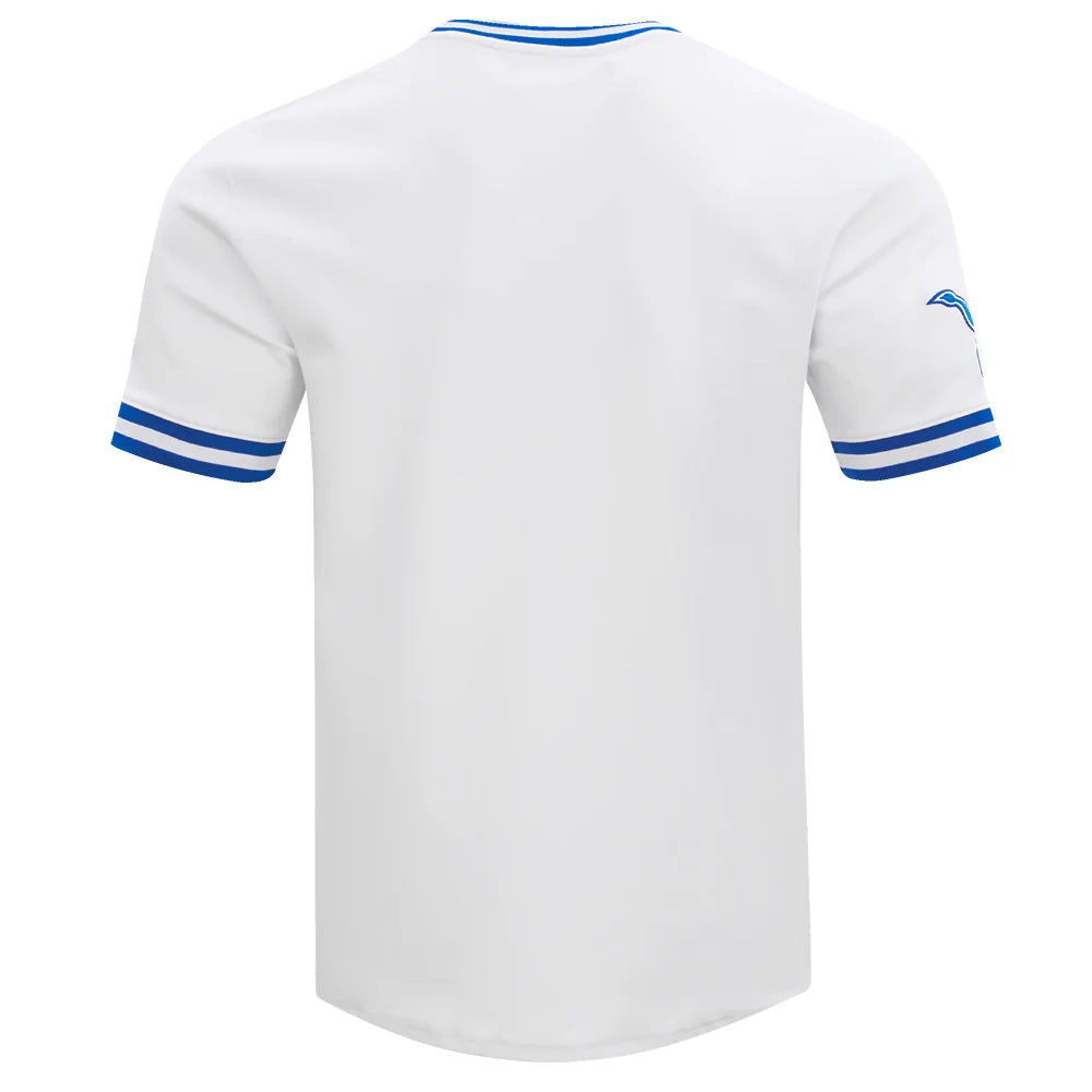 Detroit Lions Classic Chenille DK Tee Shirt for Men - Pro Standard NFL Fan Jersey - Perfect for Game Day, Tailgating & Sports Events