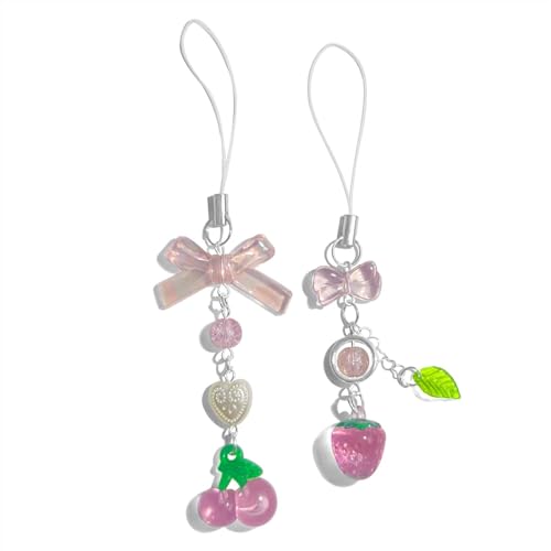 2x Pink Cherry Strawberry