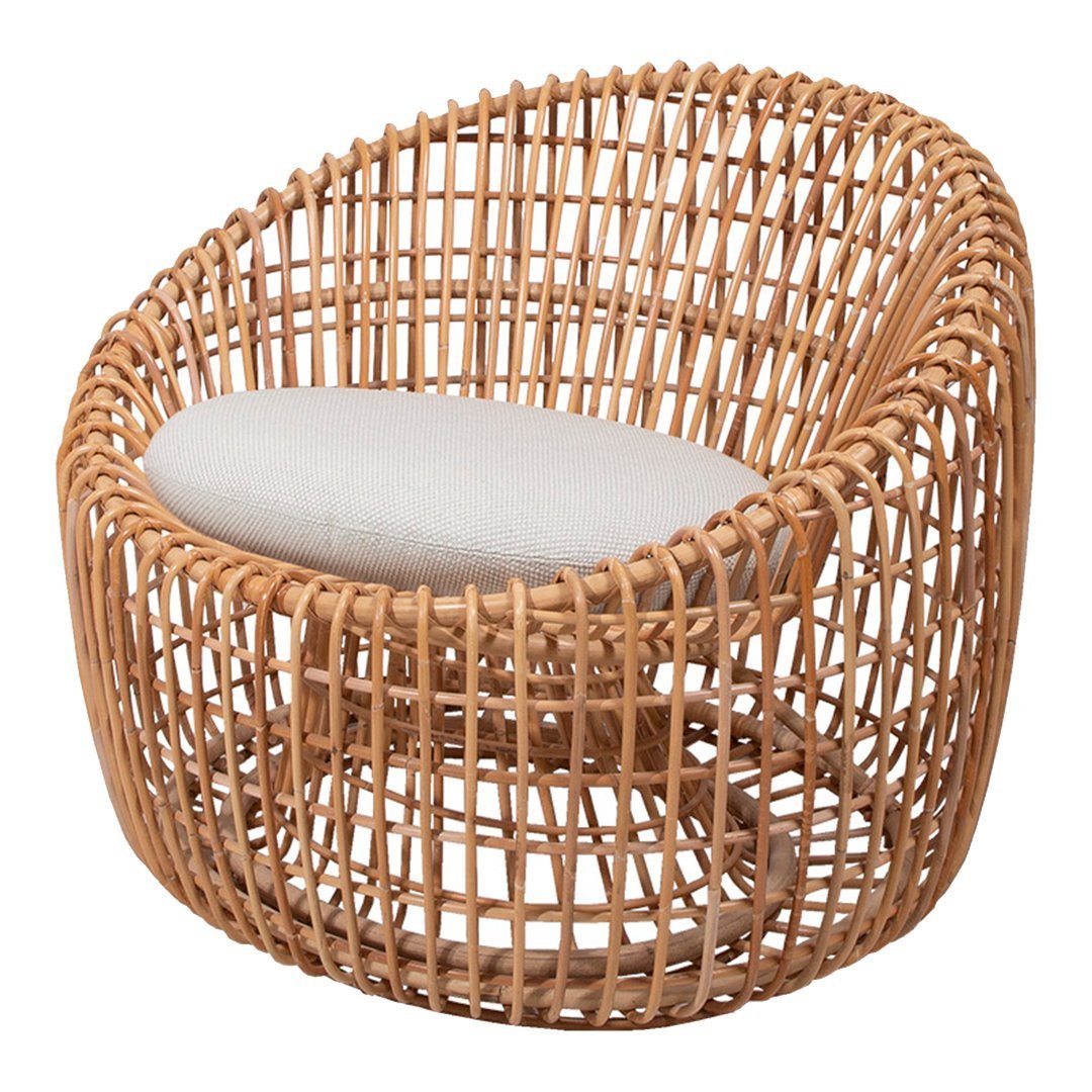 Premium Round Cushion for Nest Chair - Soft Indoor Seat Pad - Perfect for Living Room, Bedroom, Nursery & Cozy Spaces
