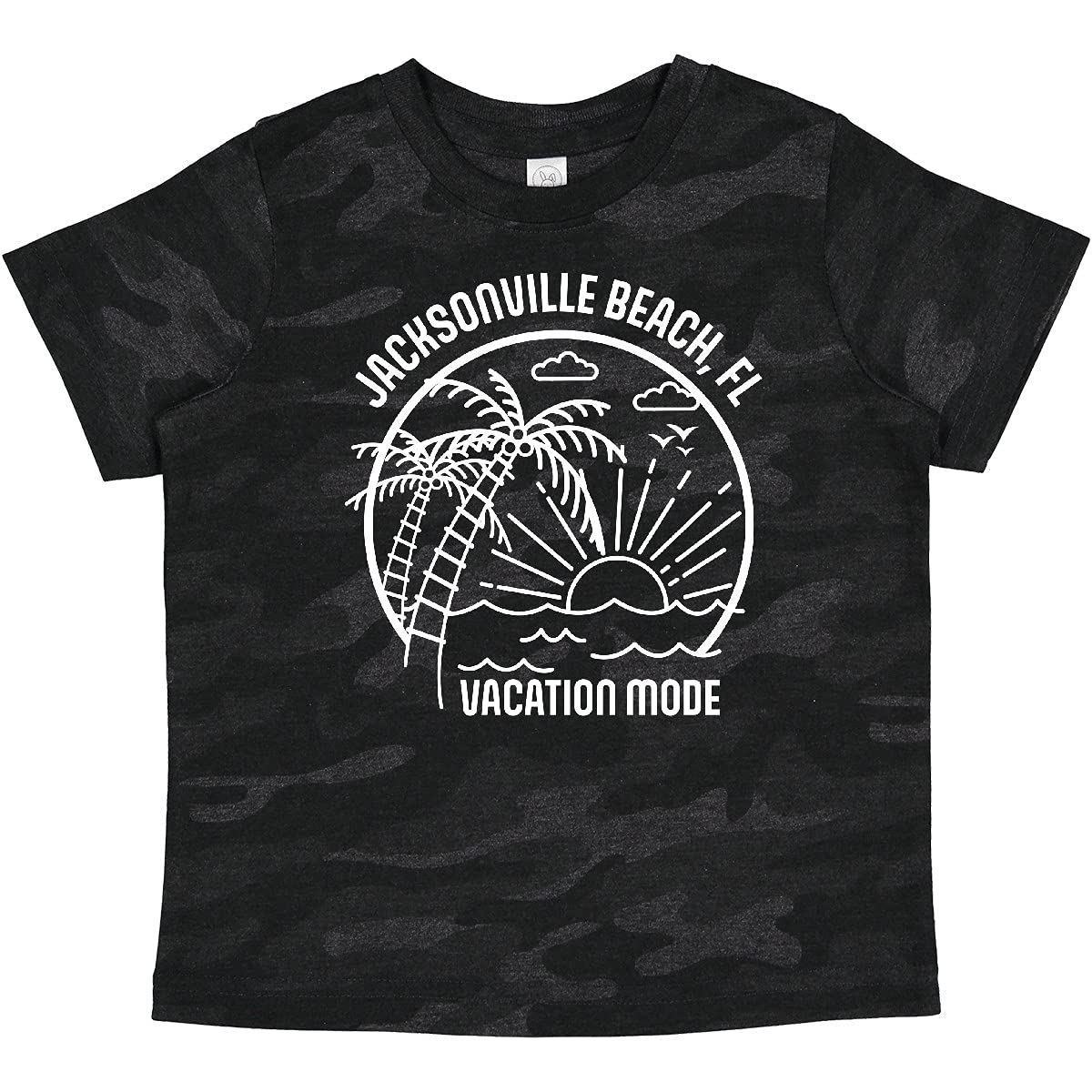 Inktastic Summer Vacation Mode Jacksonville Beach Florida Baby T-Shirt - Cute Graphic Tee for Toddlers & Infants - Perfect for Beach Trips, Family Vacations & Summer Outfits