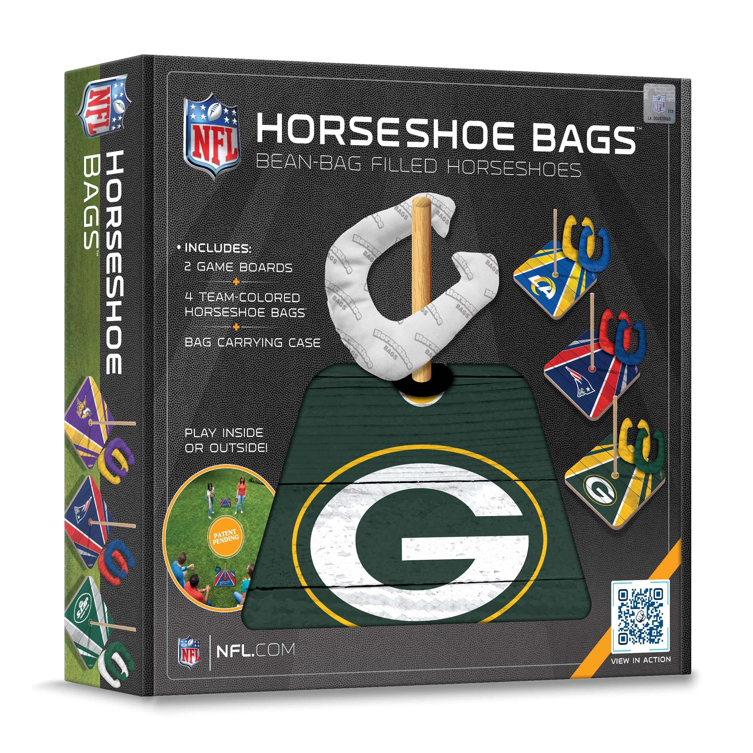 YouTheFan NFL Green Bay Packers Horseshoe Shaped Crossbody Bag - Perfect for Game Day, Tailgating & Football Fan Gifts