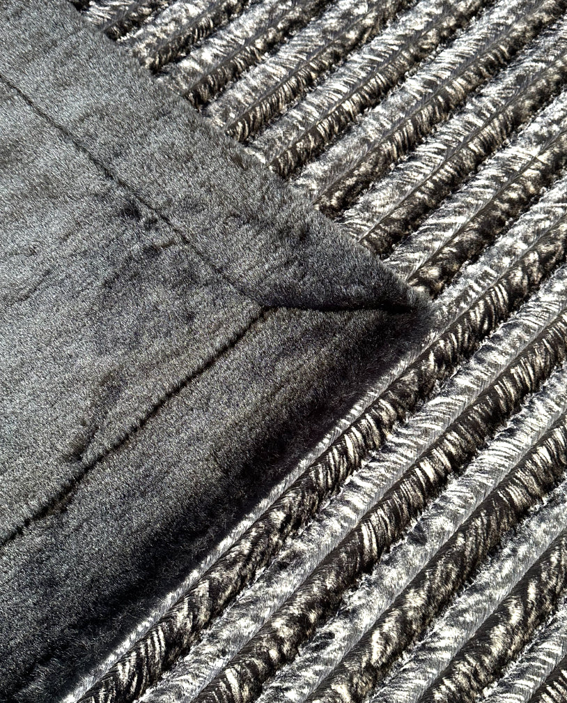 Premium Black Hawke Seal Double Luxe Extra Large 55x81 Blanket - Ultra Soft & Cozy for Bed, Couch, and Outdoor Adventures