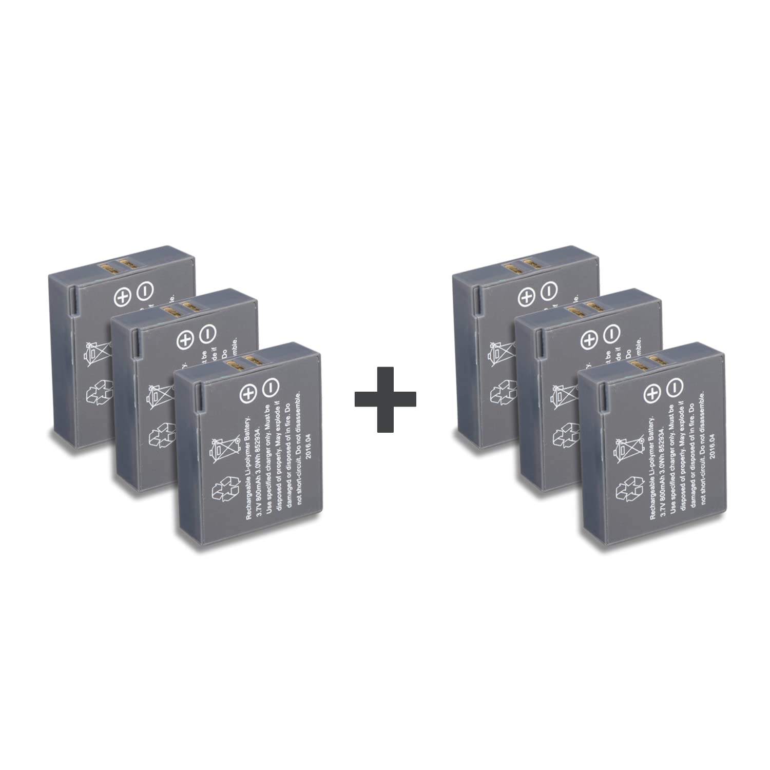 Eartec UL3S Ultralite Full Duplex Wireless Headset System for 3 Users - 3 Single Ear Headsets with Extra Batteries & Cleaning Wipes | Perfect for Construction, Event Staff & Warehouse Communication