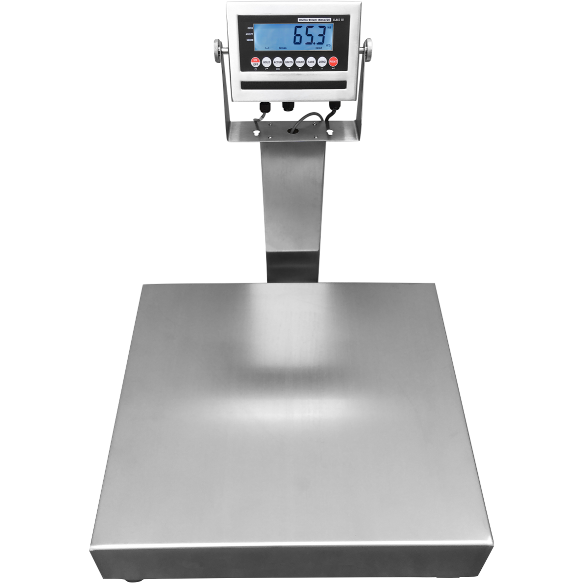 SL 915 SS NTEP Legal for Trade Stainless Steel Washdown Bench Scale with Free Software - Perfect for Commercial Kitchens, Food Processing & Industrial Use