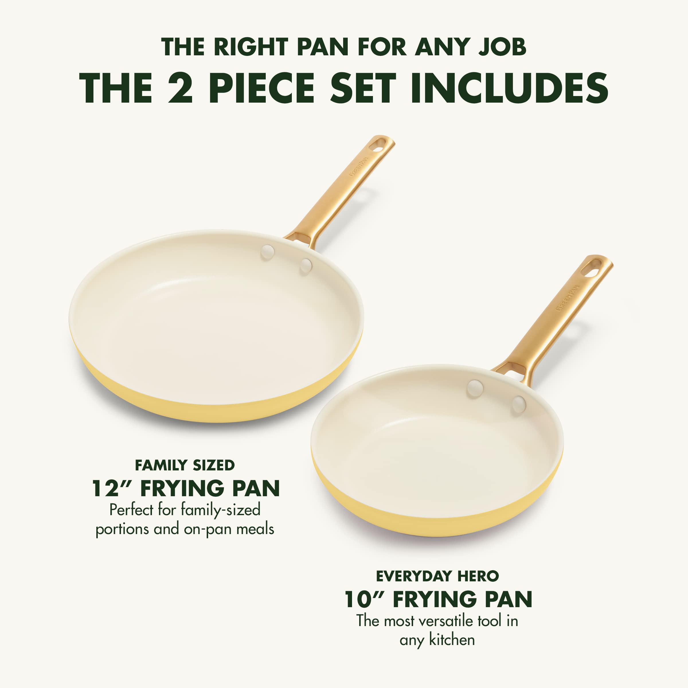 GreenPan Reserve Hard Anodized Healthy Ceramic Nonstick 10