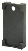 Shorty Single Level Support Bar for Pier Accessory Trays (TRAYSB1) - Perfect for Jewelry Making, Beading & Craft Organization