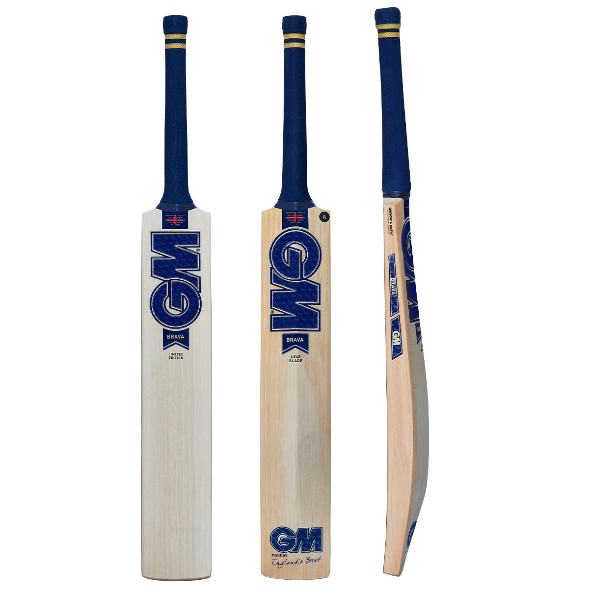 Gunn & Moore Brava 606 English Willow Cricket Bat - Premium Performance for Professional & Club Players | Perfect for Matches, Practice & Training Sessions