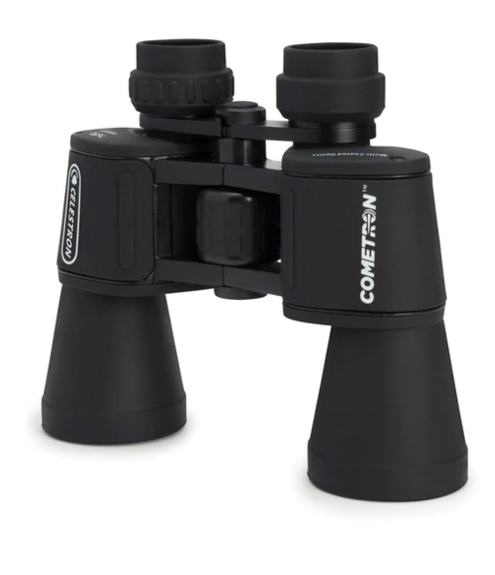 Celestron 7x50 Cometron Binoculars - High Power Astronomy Binoculars for Stargazing, Bird Watching & Outdoor Adventures