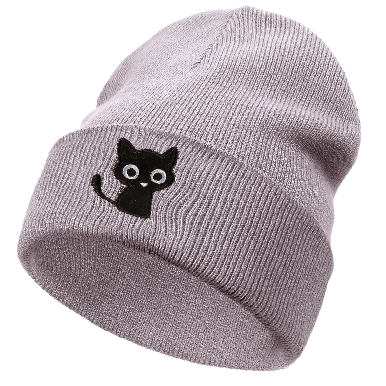 A Cozy Winter Tale: The Stylish Cat Knit Beanie