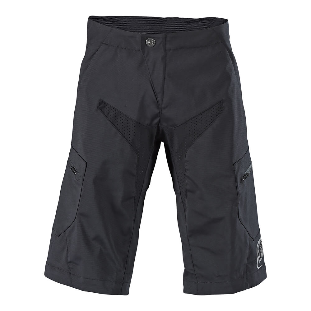 Men's Motorcycle Shorts No Liner Solid Black - Comfortable Riding Pants for Cruiser & Sport Bike Enthusiasts