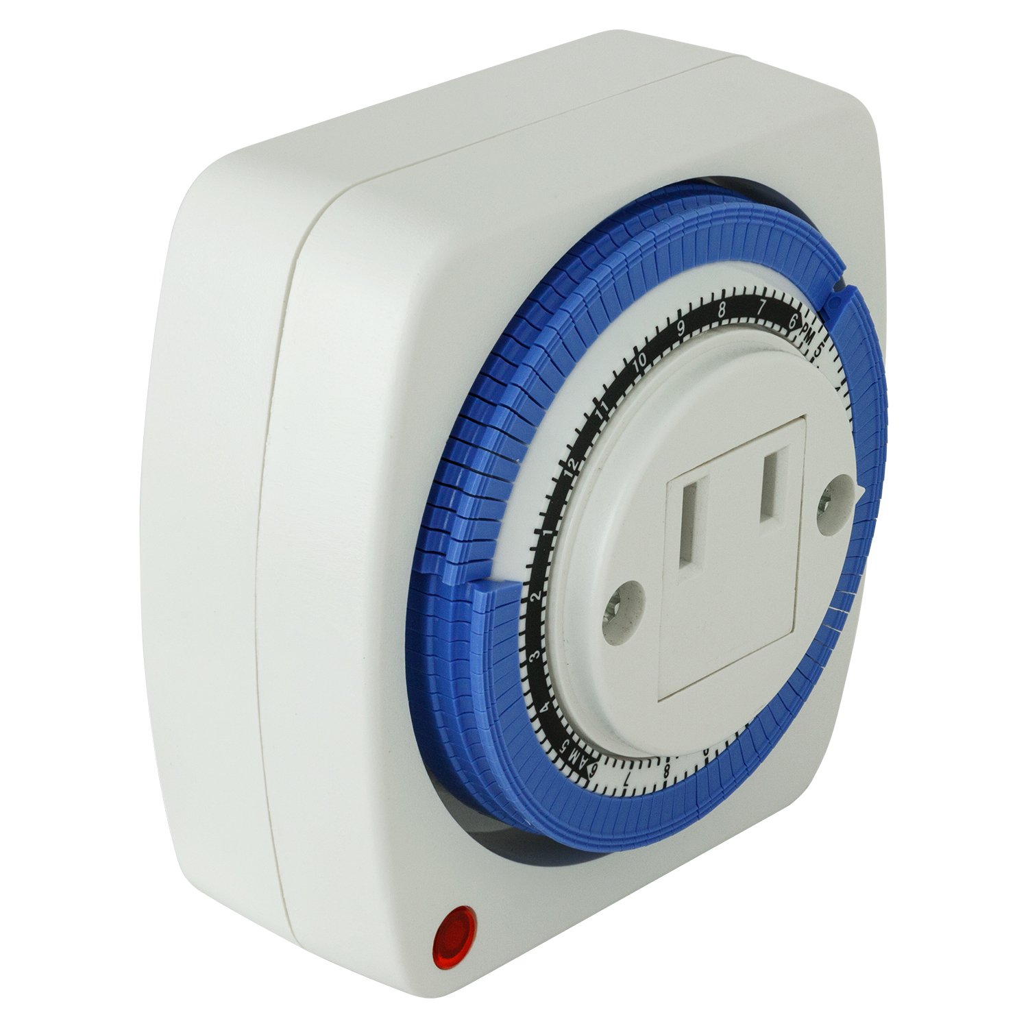 Sunlite 05000-SU T100 24 Hour Appliance Timer - Programmable Outlet Timer for Lights, Fans & Appliances - Perfect for Home, Office & Vacation Use