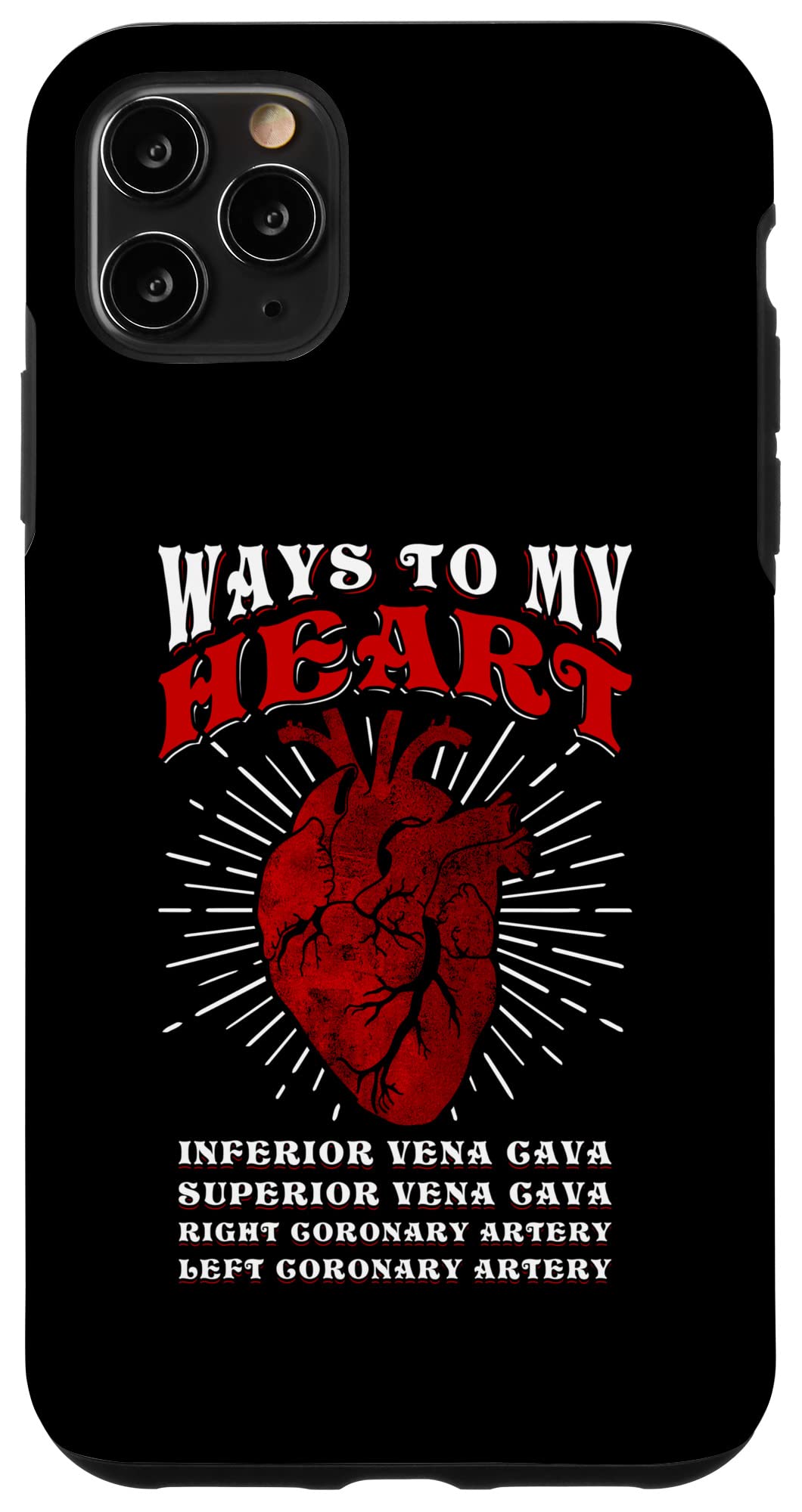iPhone 11 Pro Max Case - Premium Shockproof Protective Cover for Cardiologists & Surgeons | Perfect for Hospital Shifts, Medical Conferences & Daily Use