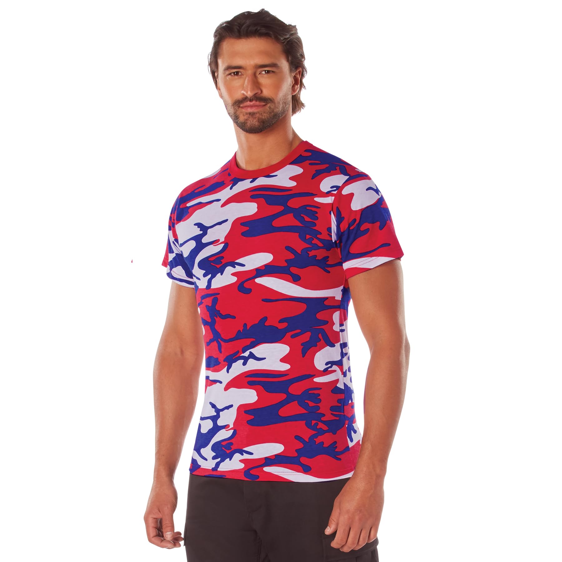 Rothco Camo T-Shirt for Men - Durable, Comfortable Military Style T-Shirt | Perfect for Hunting, Outdoor Adventures & Casual Wear
