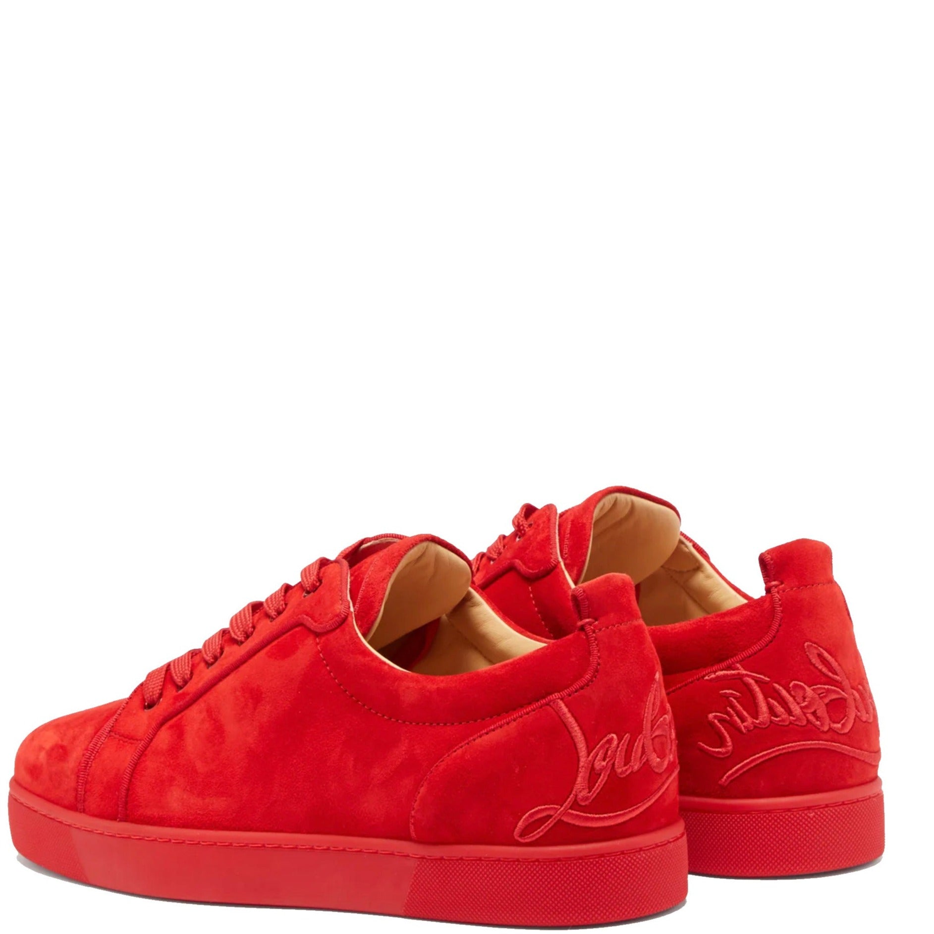 Christian Louboutin Fun Junior Flat Trainers - Kids' Fashion Sneakers for School & Play | Stylish & Comfortable Girls' Shoes