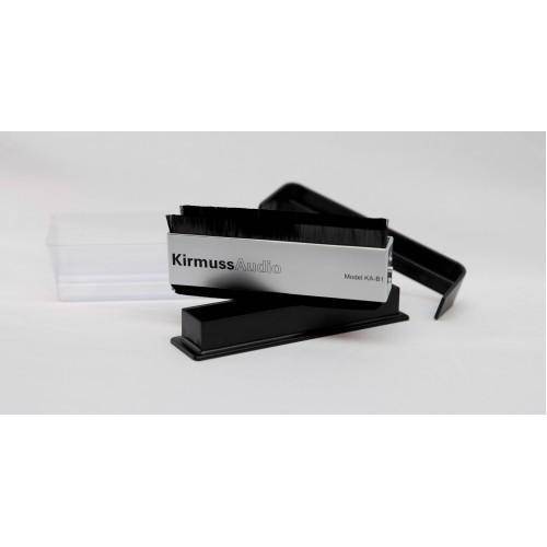 Premium Kirmuss Audio Anti-Static Carbon Fiber Vinyl Record Cleaning Brush - Gently Remove Dust & Static for Pristine Sound - Perfect for Vinyl Collectors & Audiophiles