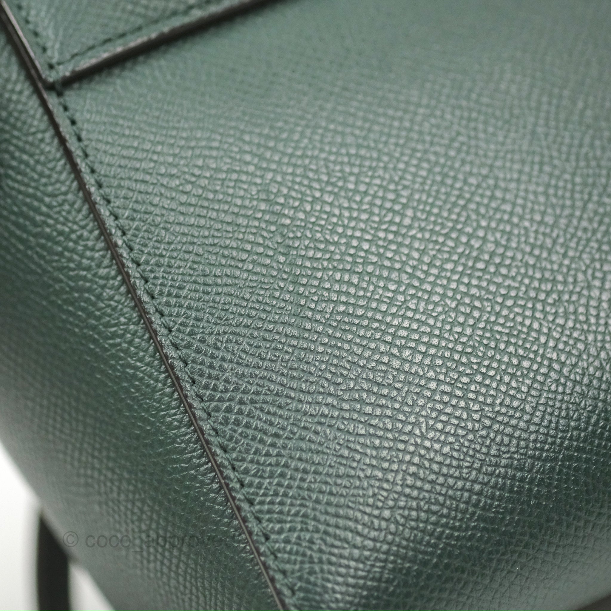 Celine Pico Belt Bag in Amazone Green Grained Calfskin with Gold Hardware - Perfect for Everyday Use, Travel & Fashion Accessories