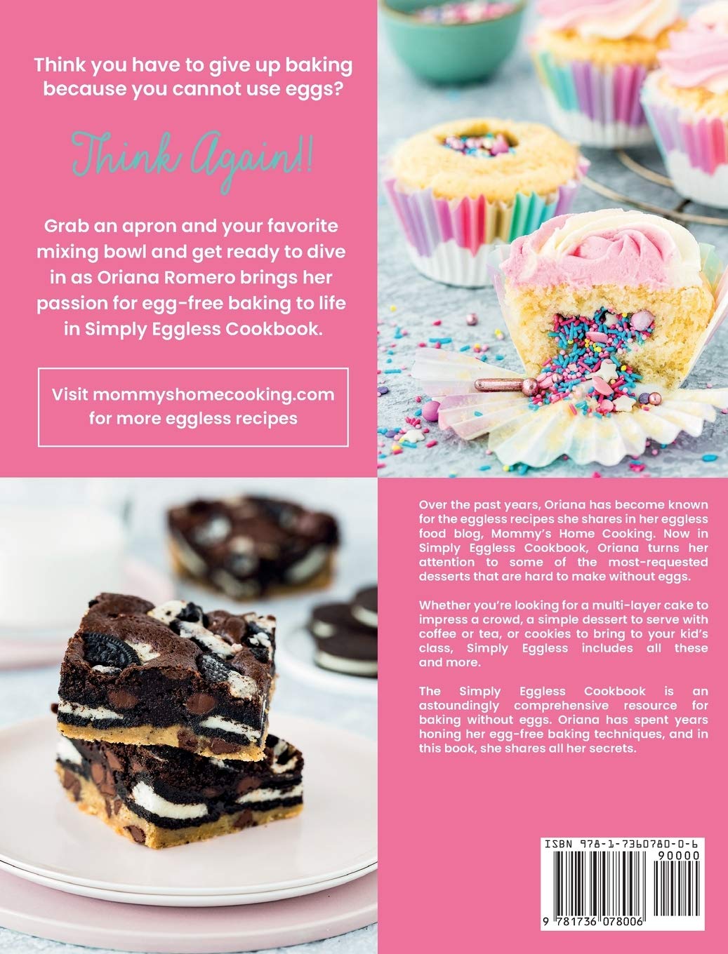 The Simply Eggless Cookbook: Ultimate Guide for Egg-Free Baking - Cakes, Cupcakes, Cookies & Brownies | Perfect for Vegan, Allergies & Plant-Based Diets