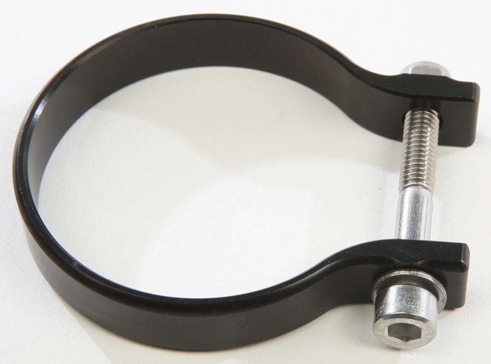 2.25 Inch Heavy Duty Black Strap Clamp - Secure Pipes, Hoses & Cables - Ideal for Plumbing, Automotive & DIY Projects