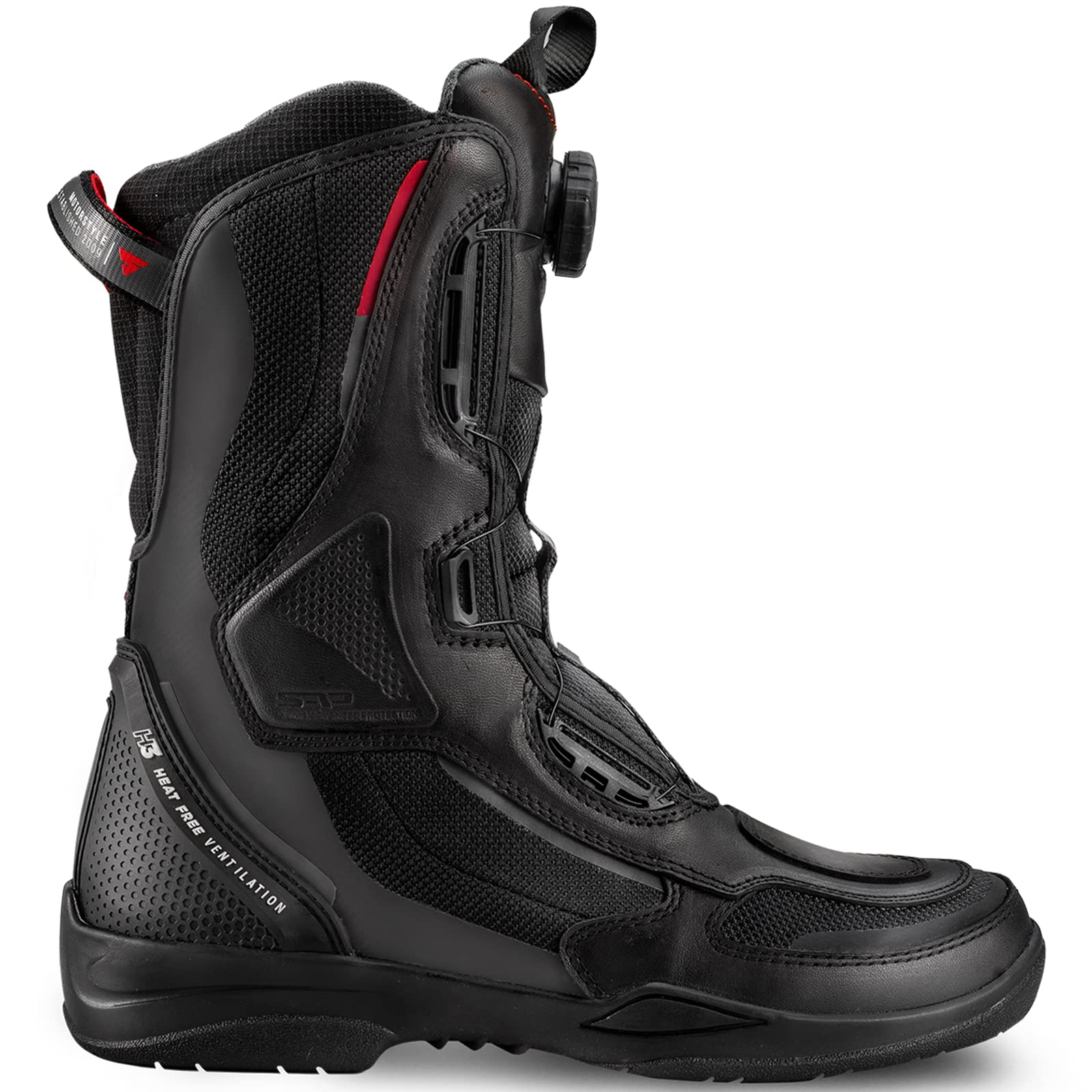 SHIMA STRATO Motorcycle Boots - Lightweight Reinforced Long Biker Riding Boots with ATOP Fast-Closure System for Men & Women | Perfect for Street Riding, Touring & Adventure Motorcycling